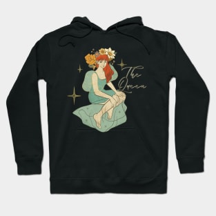 flower crown girl Hoodie